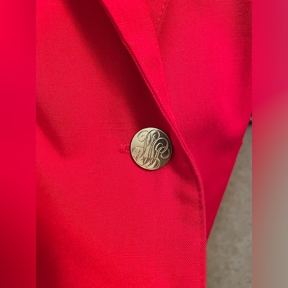 Vtg BARRIE STEPHENS blazer car coat smoking jacket size M/L - Picture 3 of 7